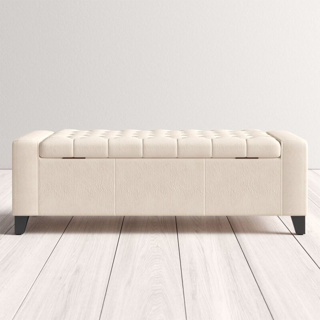 Counter Wood Banquette - Beige